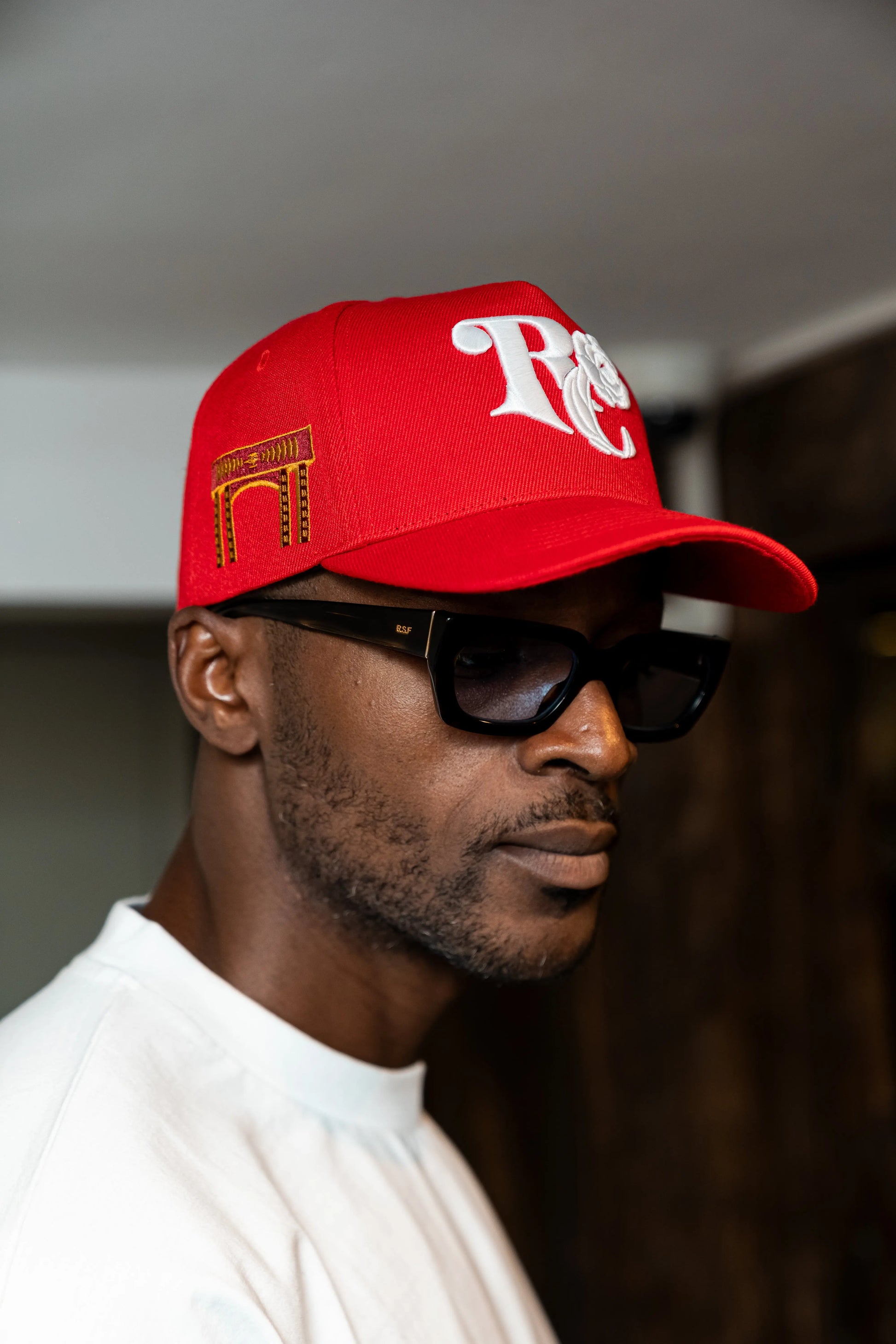 Casquette RC Cauris Red Rosyne rosyneclub