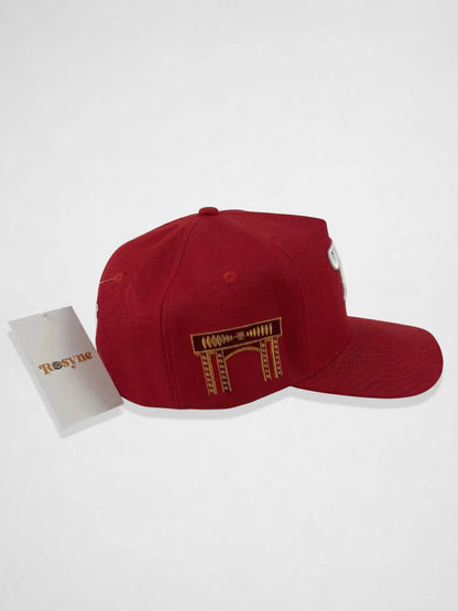 Kappe RC Cauris Rot Rosyne