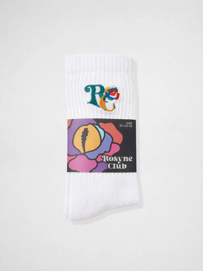 Weiße Rosyne RC Socken