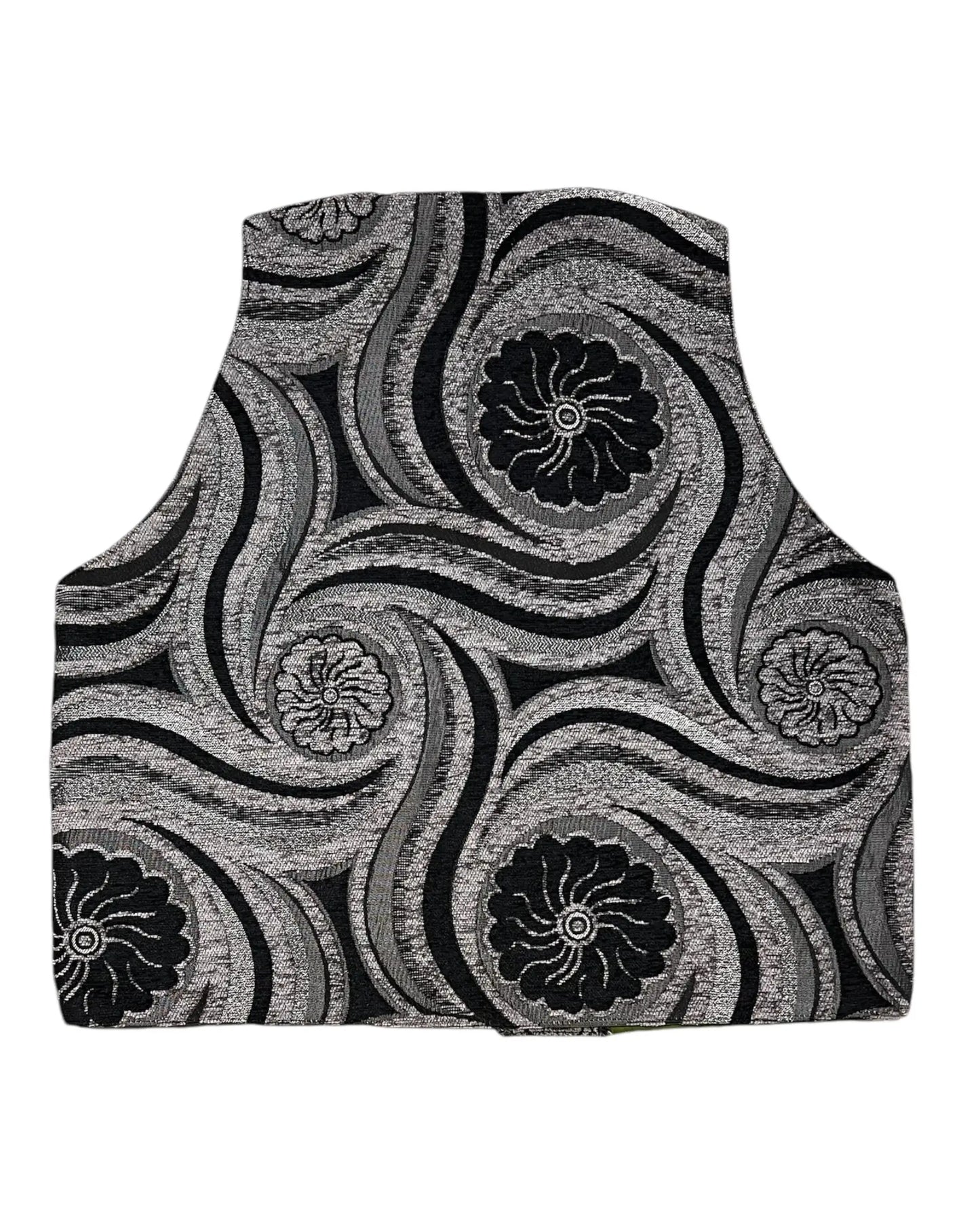 Gilet Black & Grey Tissé rosyneclub