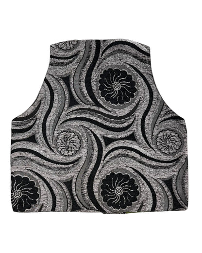 Gilet Black & Grey Tissé rosyneclub