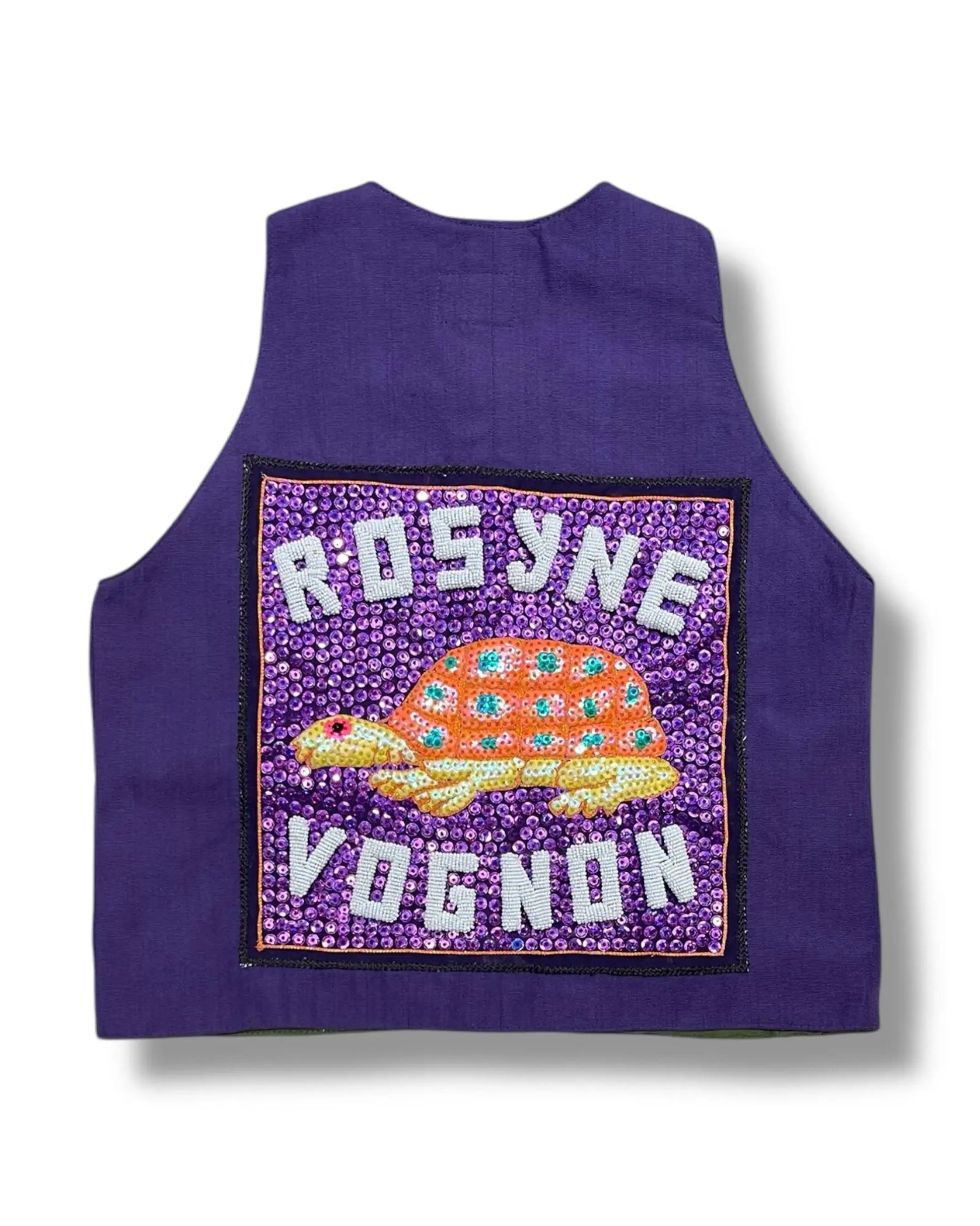 Gilet Vognon x Rosyne Purple rosyneclub