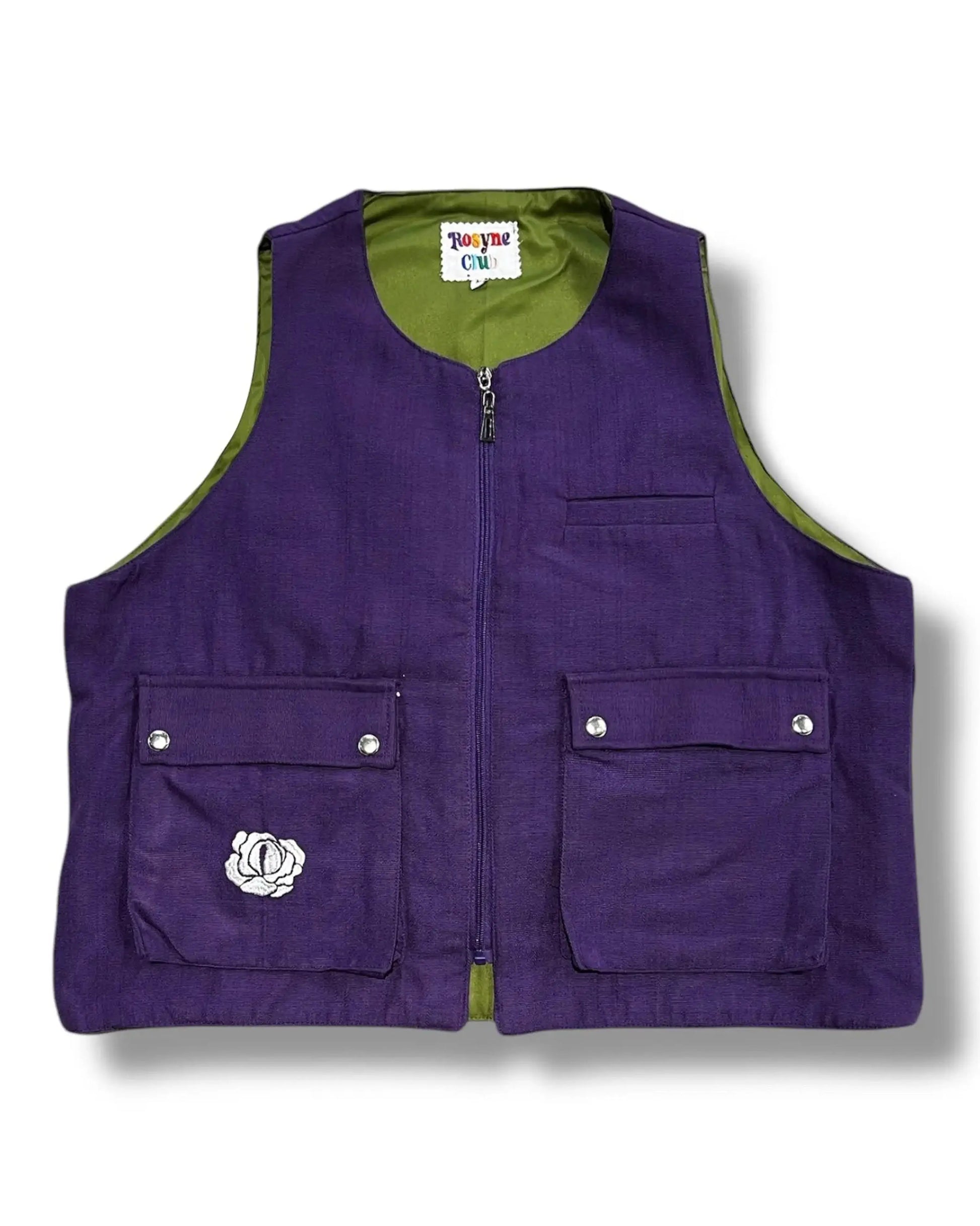 Gilet Vognon x Rosyne Purple rosyneclub