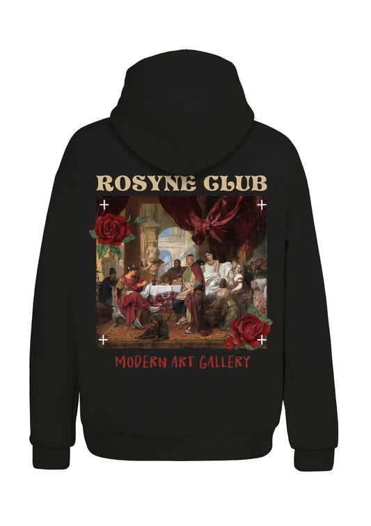 Hoodie Banquet Black - Rosyne Club