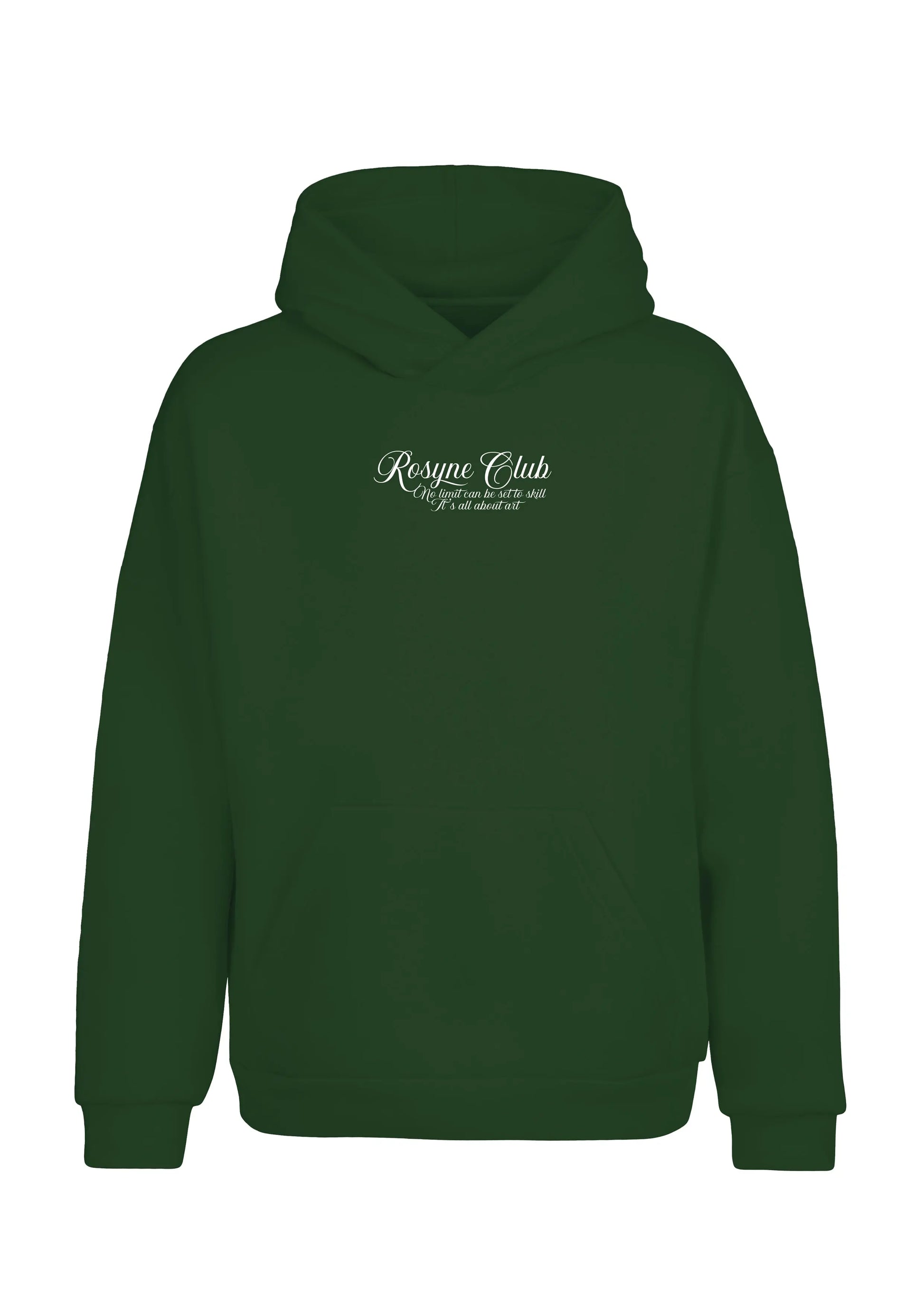 Hoodie Rosyne Green - Rosyne Club