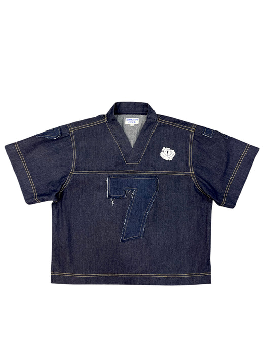 Maillot US Football Rosyne Denim Blue