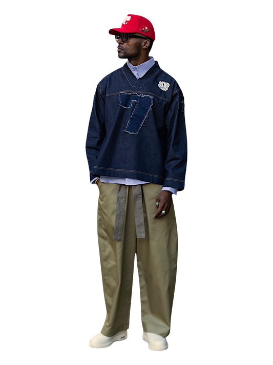 Maillot US Hockey Denim Blue