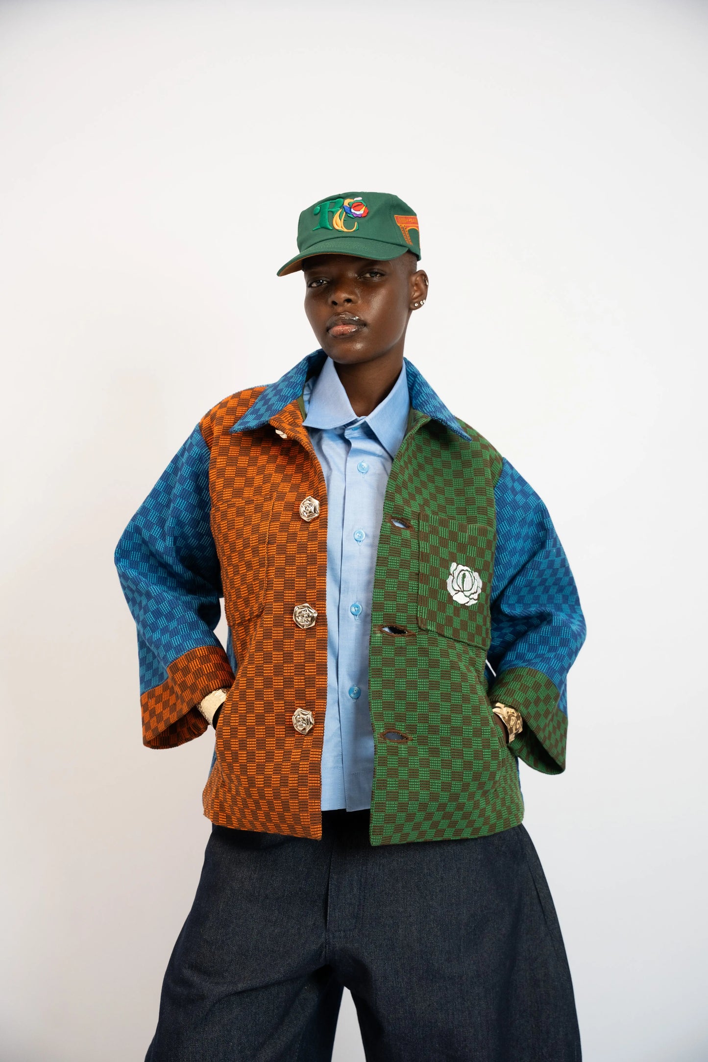 Jacket Asian Kanvô Damier Color