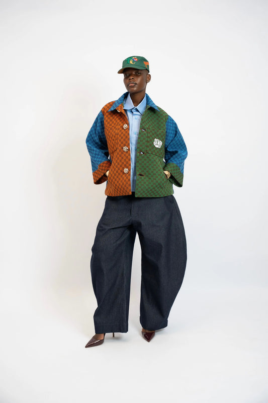 Jacket Asian Kanvô Damier Color rosyneclub