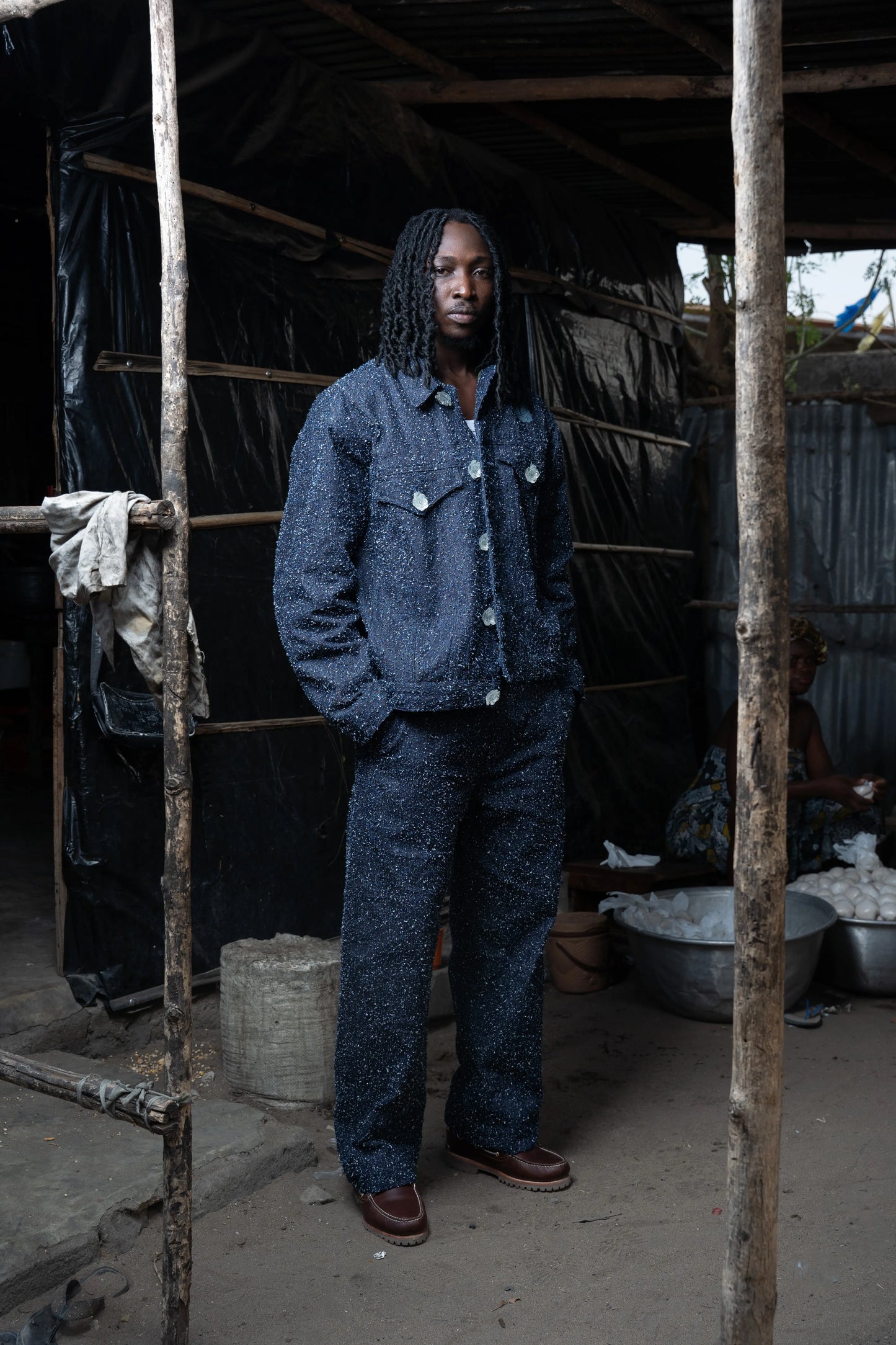 Jacket Jean Destroy Blue rosyneclub