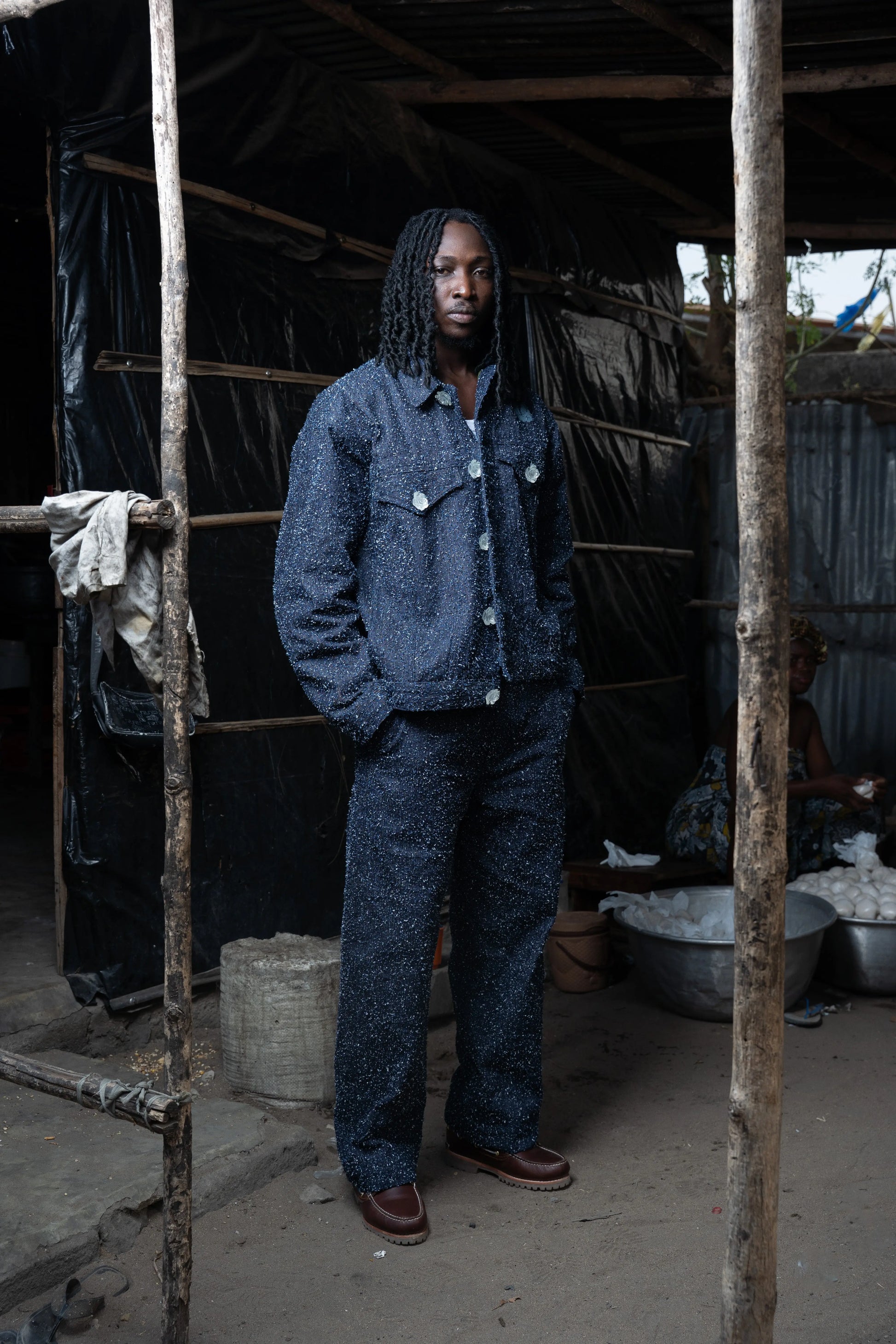 Jacket Jean Destroy Blue rosyneclub