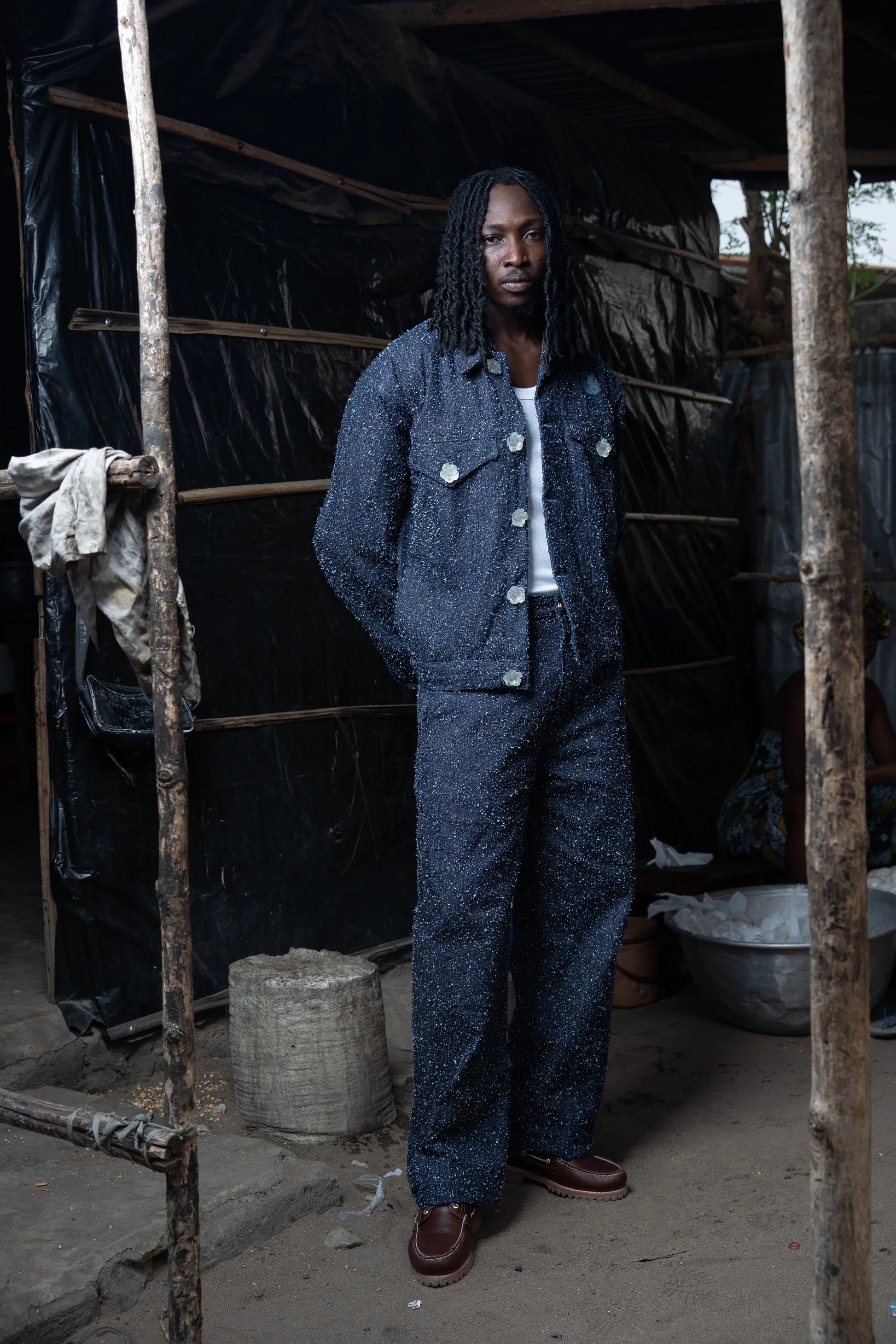 Jacket Jean Destroy Blue rosyneclub