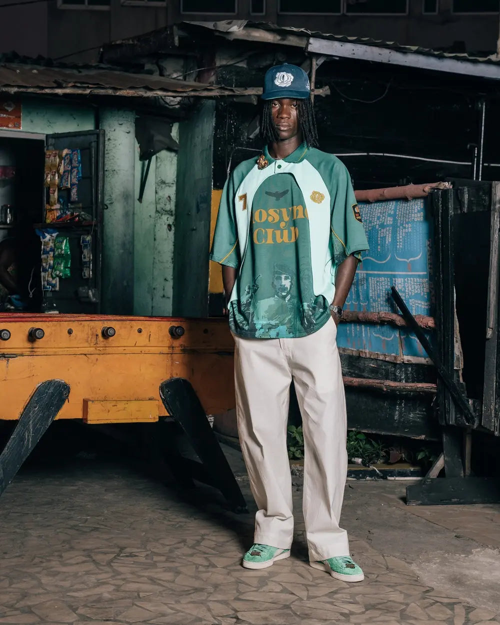 Jersey AFÉFÉ Alkebulan Green rosyneclub