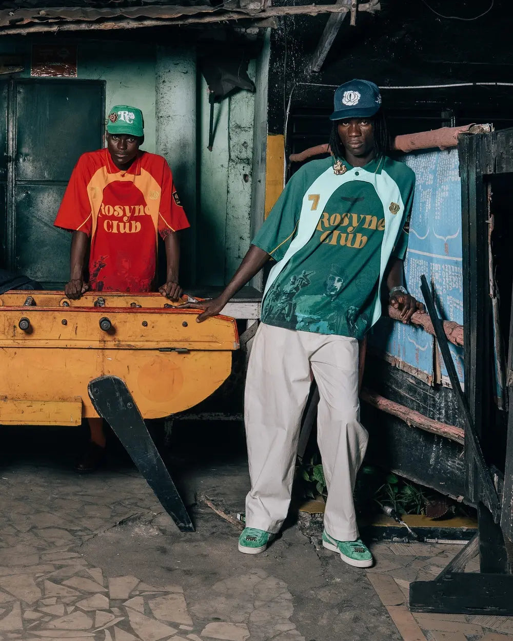 Jersey AFÉFÉ Alkebulan Green rosyneclub