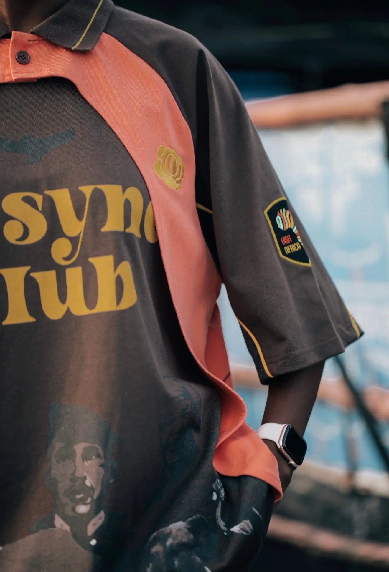 Jersey ILÈ Alkebulan Brown rosyneclub