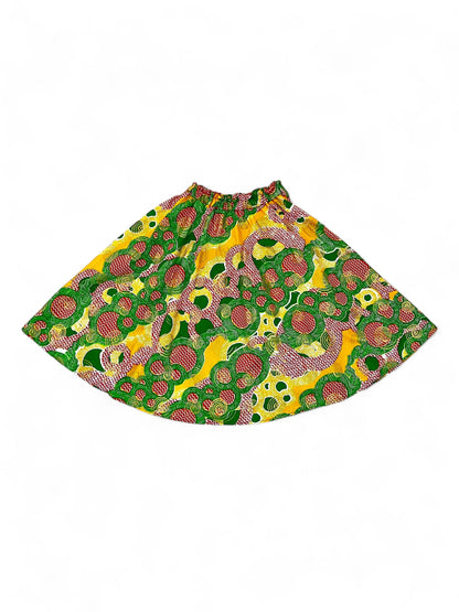 Jupe Courte Green Yellow - Rosyne Club