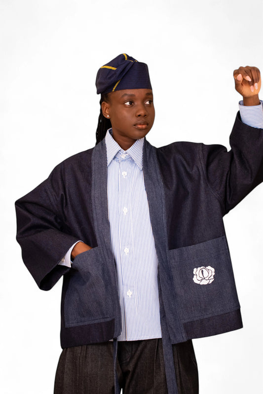 Kimono Denim Blue rosyneclub