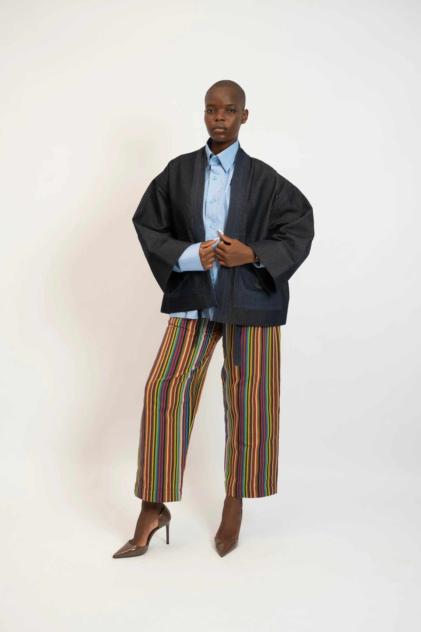 Kimono Jeans Blue