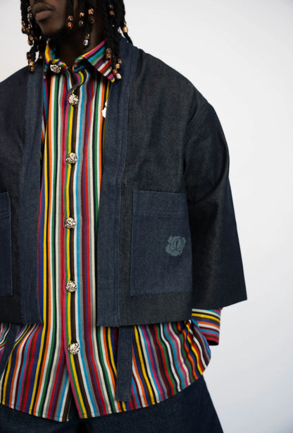 Kimono Jeans Blue