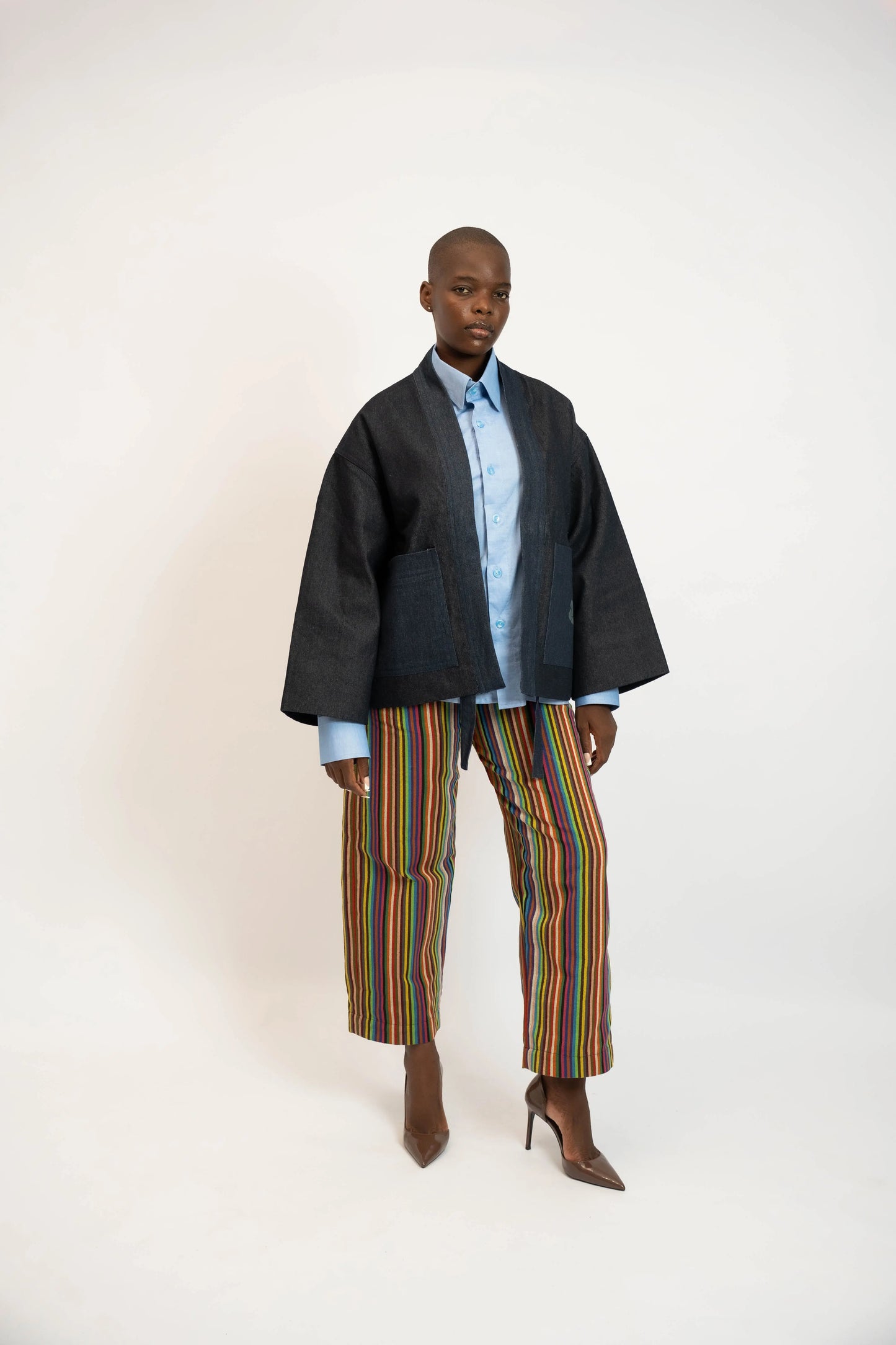 Kimono Jeans Blue