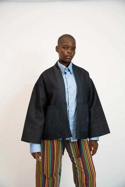 Kimono Jeans Blue