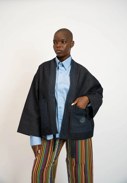 Kimono Jeans Blue