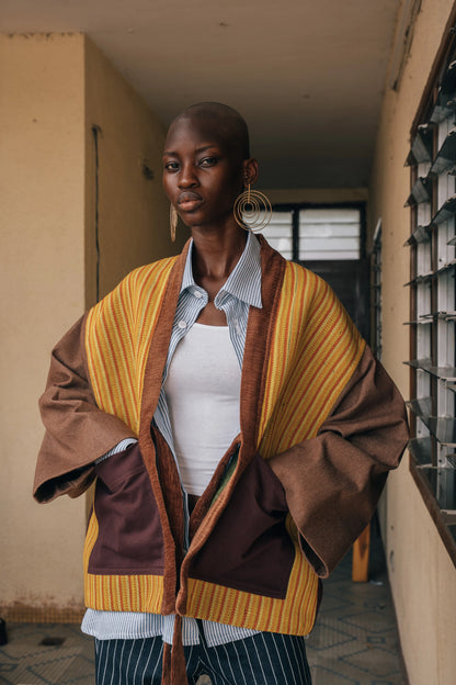 Kimono Patchwork Denim & Kanvo rosyneclub