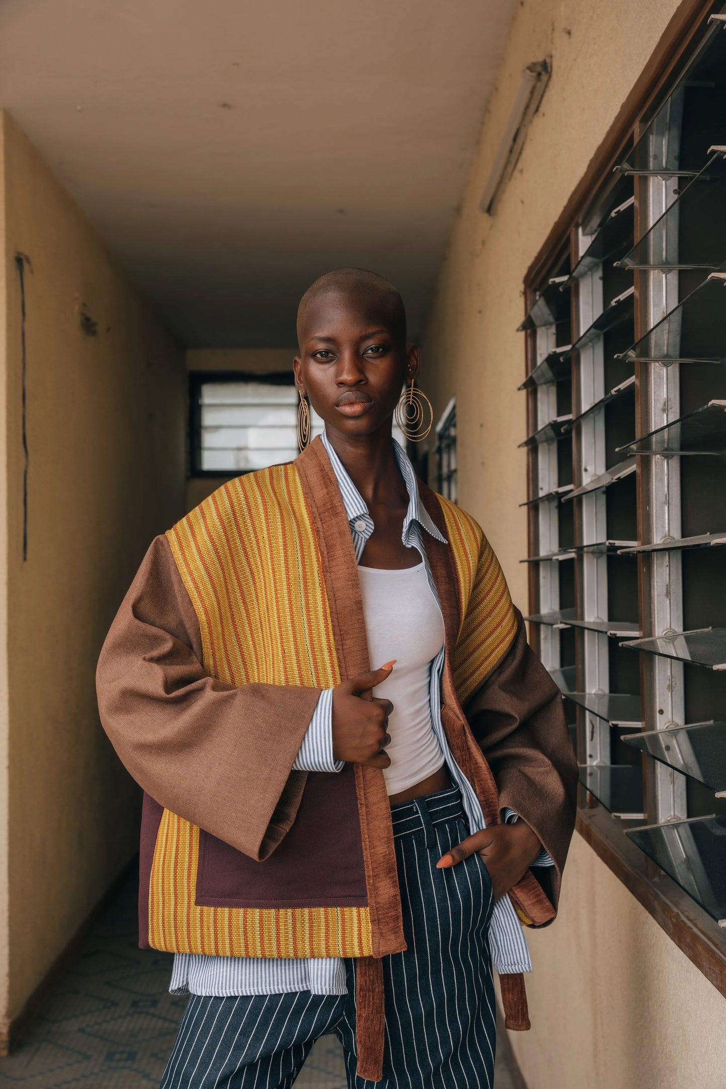 Kimono Patchwork Denim & Kanvo rosyneclub