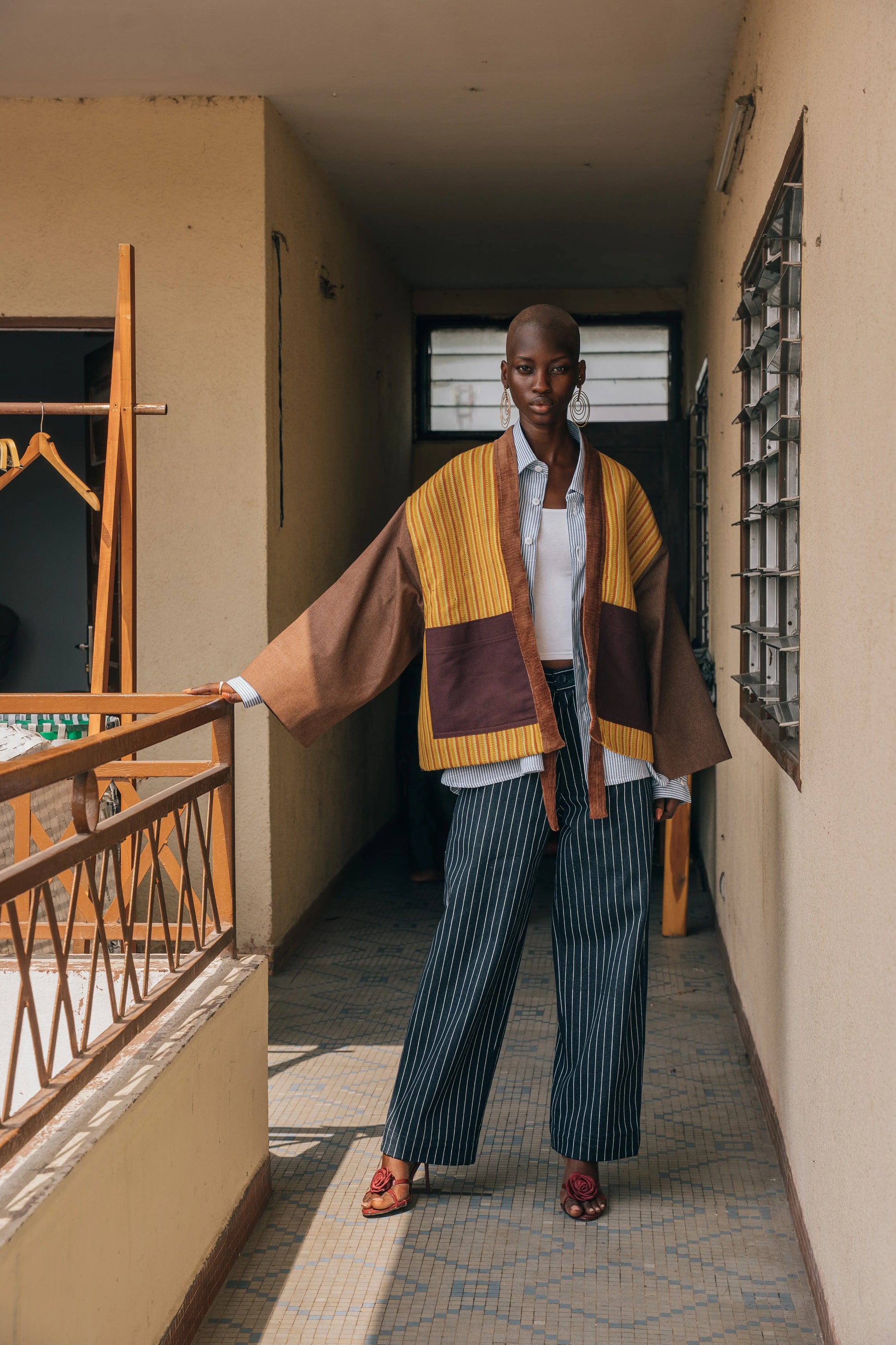 Kimono Patchwork Denim & Kanvo rosyneclub