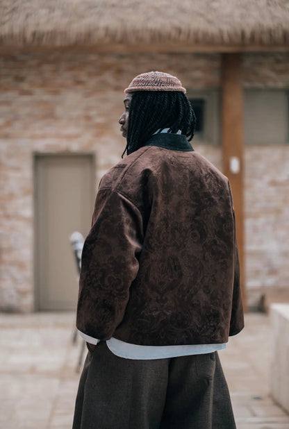 Kimono Pesley Brown Dark rosyneclub