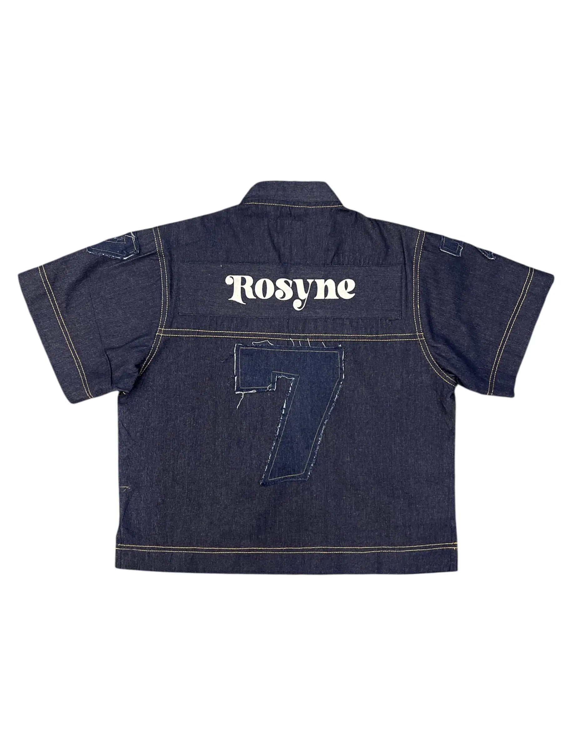 Maillot US Football Rosyne Denim Blue rosyneclub