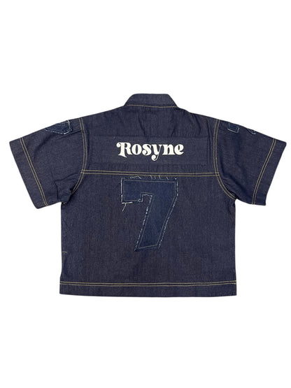 Maillot US Football Rosyne Denim Blue rosyneclub