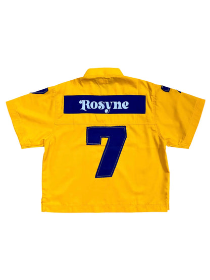 Maillot US Football Rosyne Yellow & Blue rosyneclub