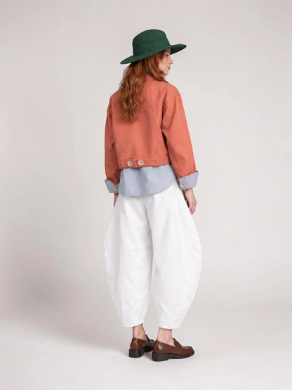 Pant Balloon 7/8  White/White