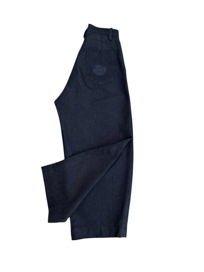 Pant Balloon Canvas Denim Blue rosyneclub