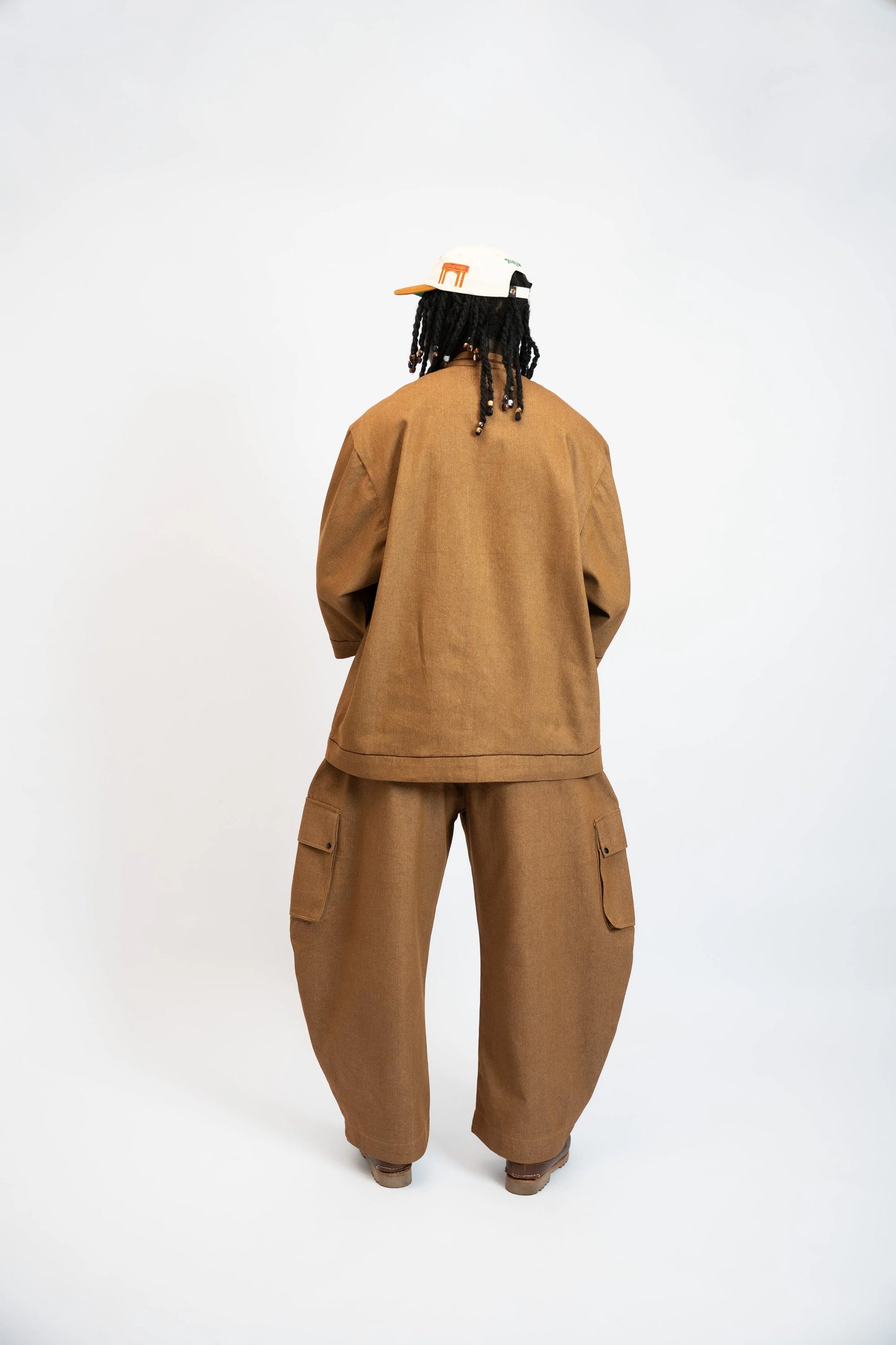 Pant Balloon Cargo Brown rosyneclub
