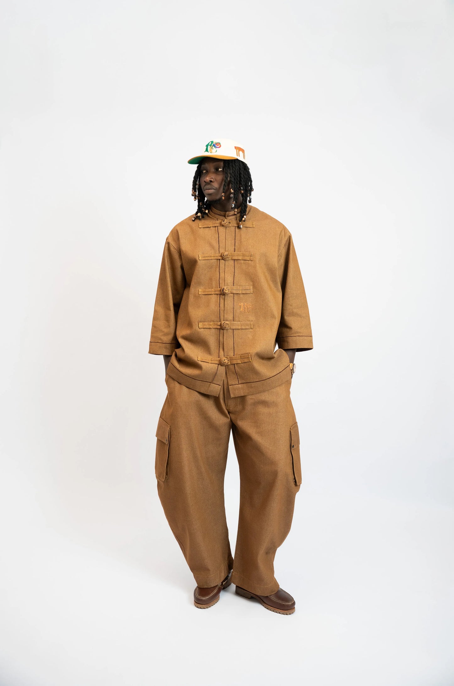 Pant Balloon Cargo Brown rosyneclub