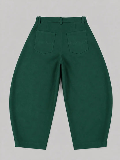 Pant Balloon Forest Green rosyneclub