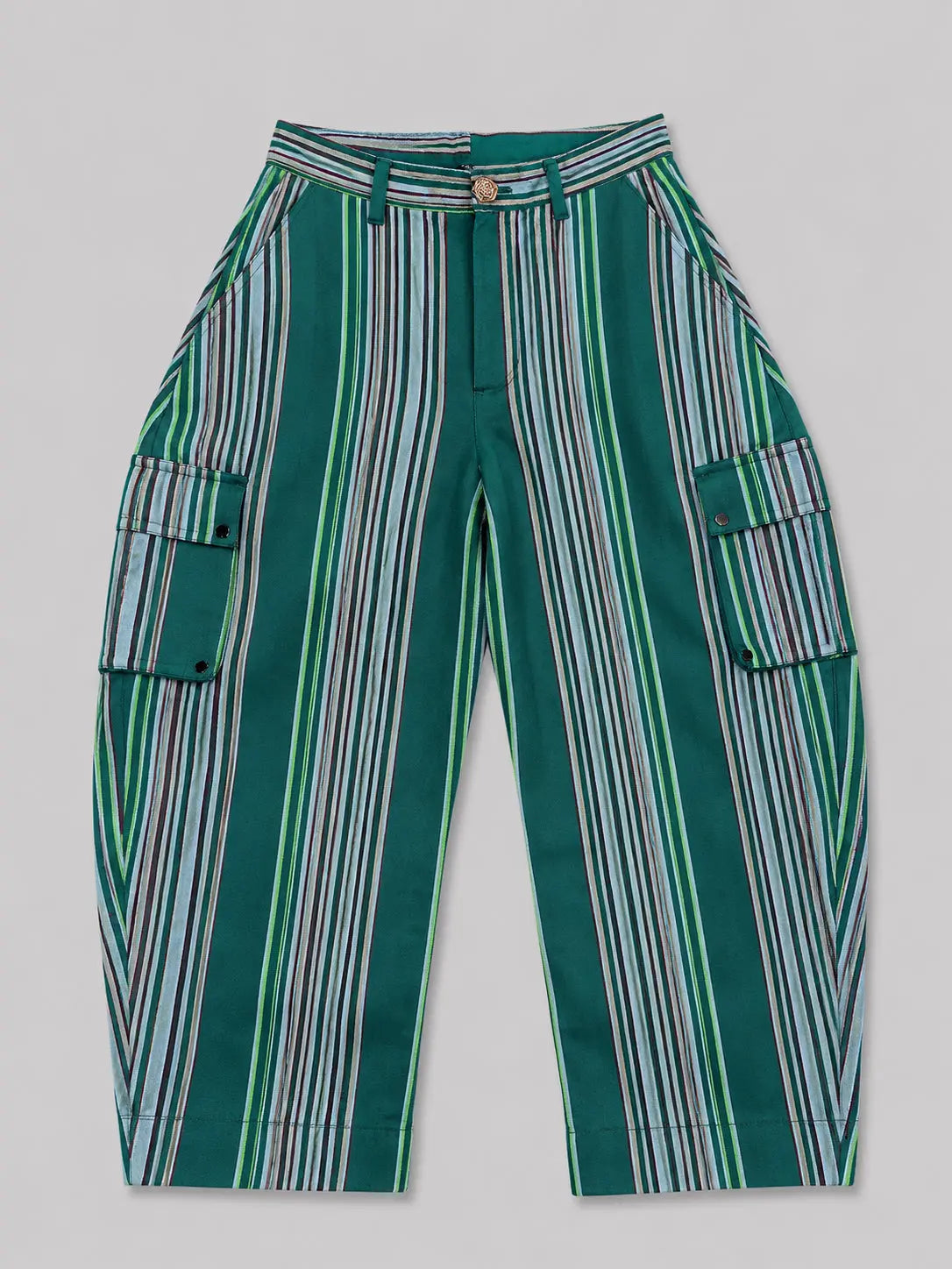 Pant Balloon Kanvô Afefe Line Green
