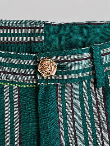 Pant Balloon Kanvô Afefe Line Green