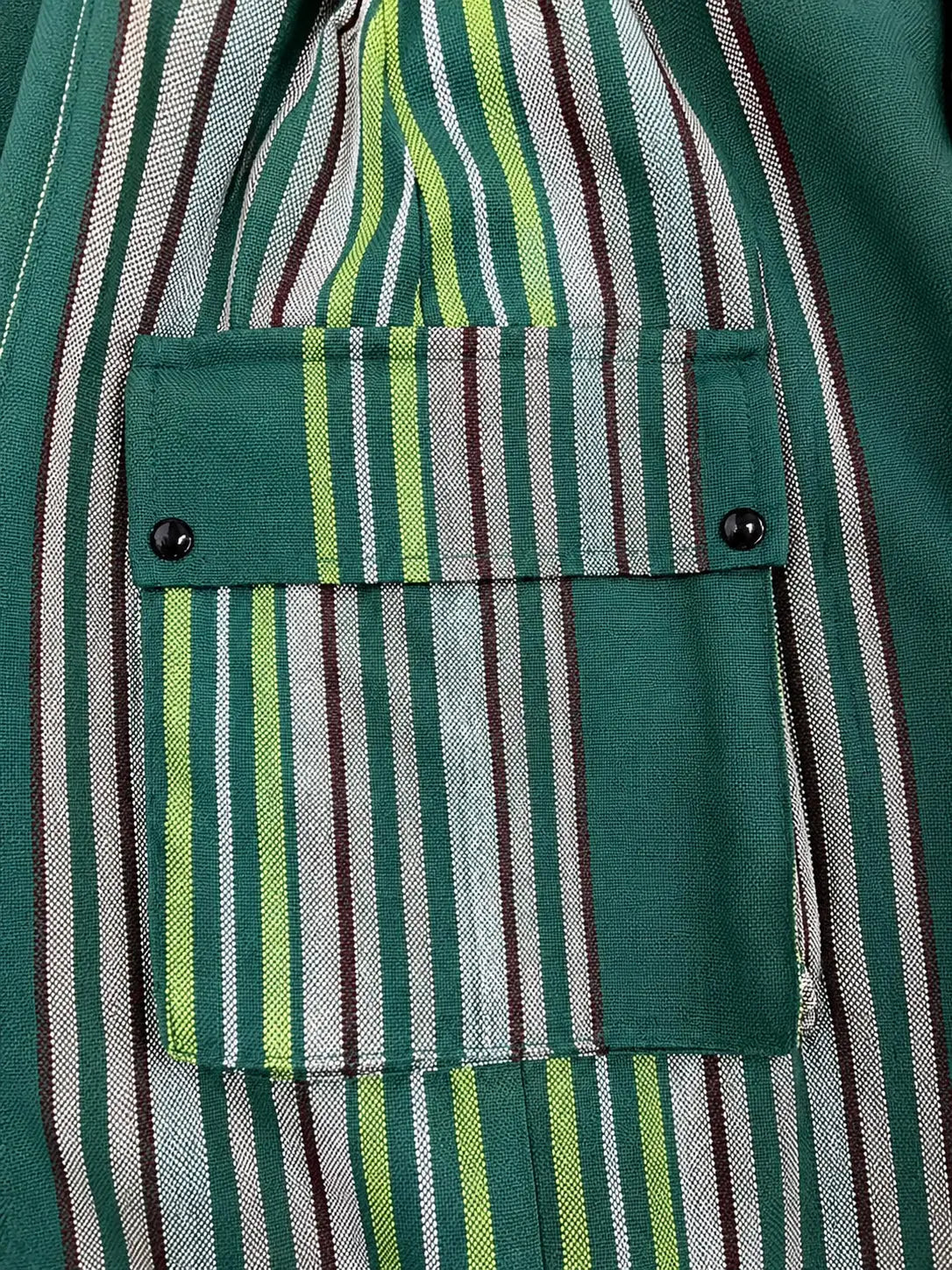 Pant Balloon Kanvô Afefe Line Green