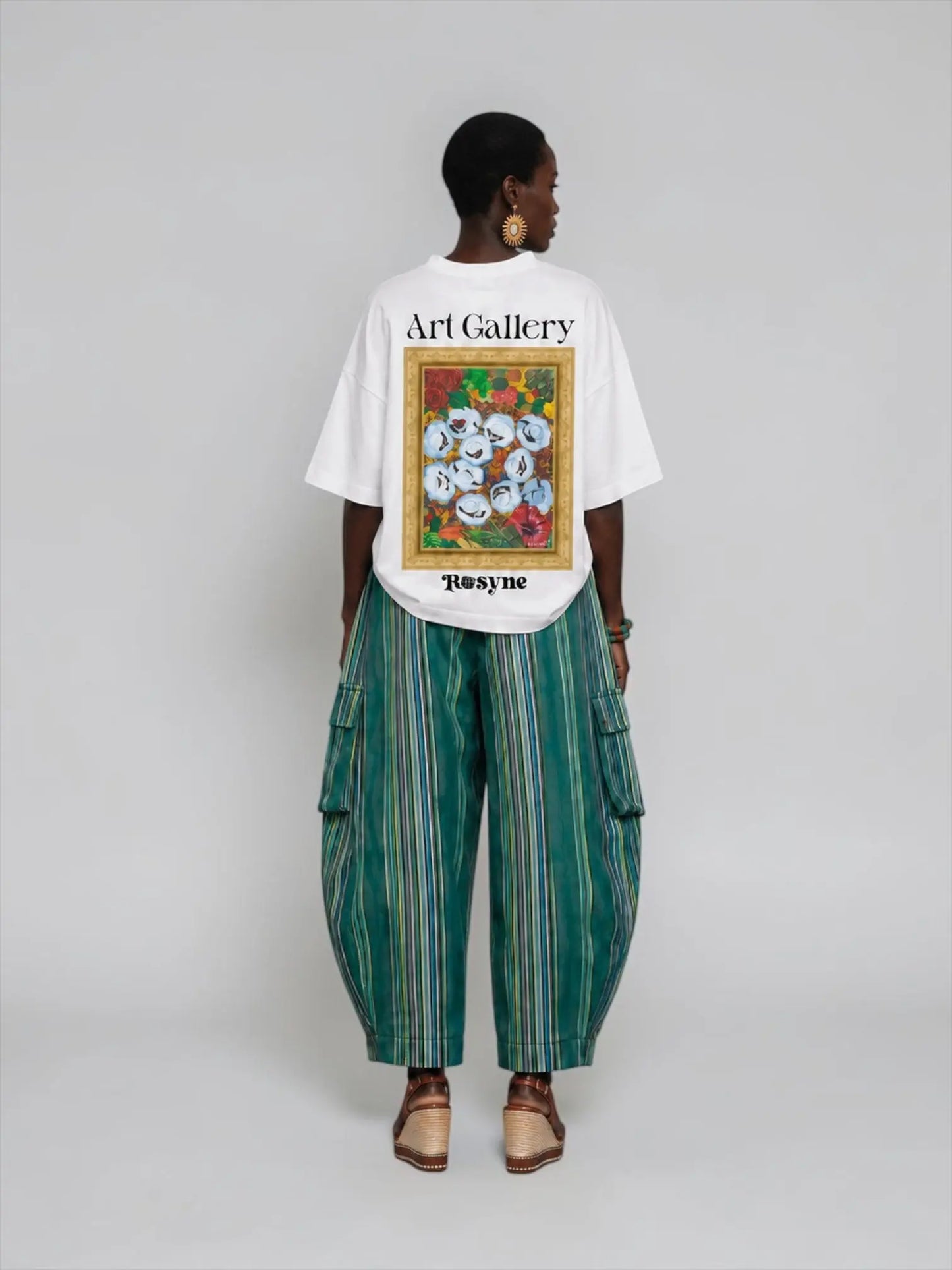 Pant Balloon Kanvô Afefe Line Green