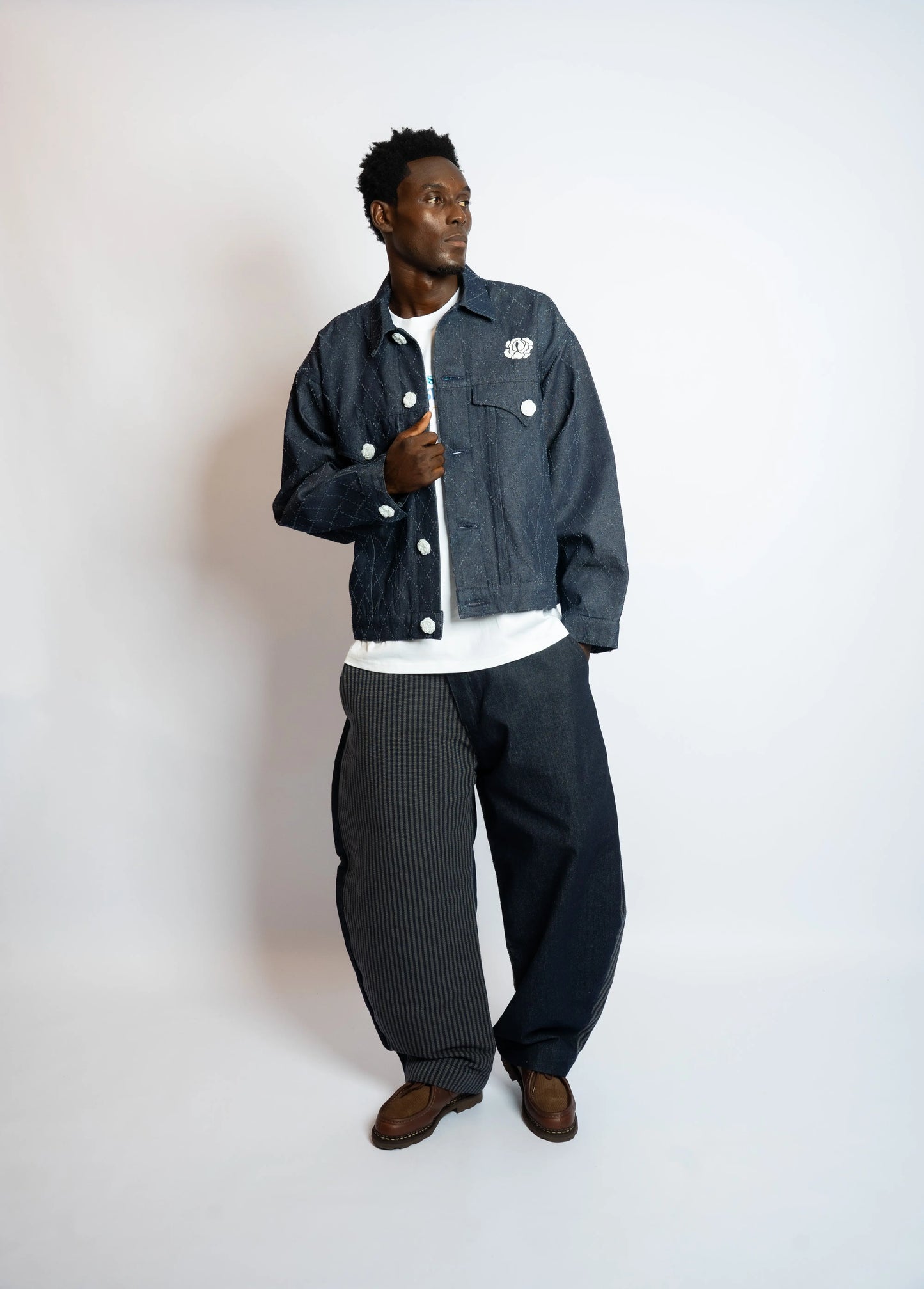 Pant Bimatière Kanvô Denim Blue rosyneclub