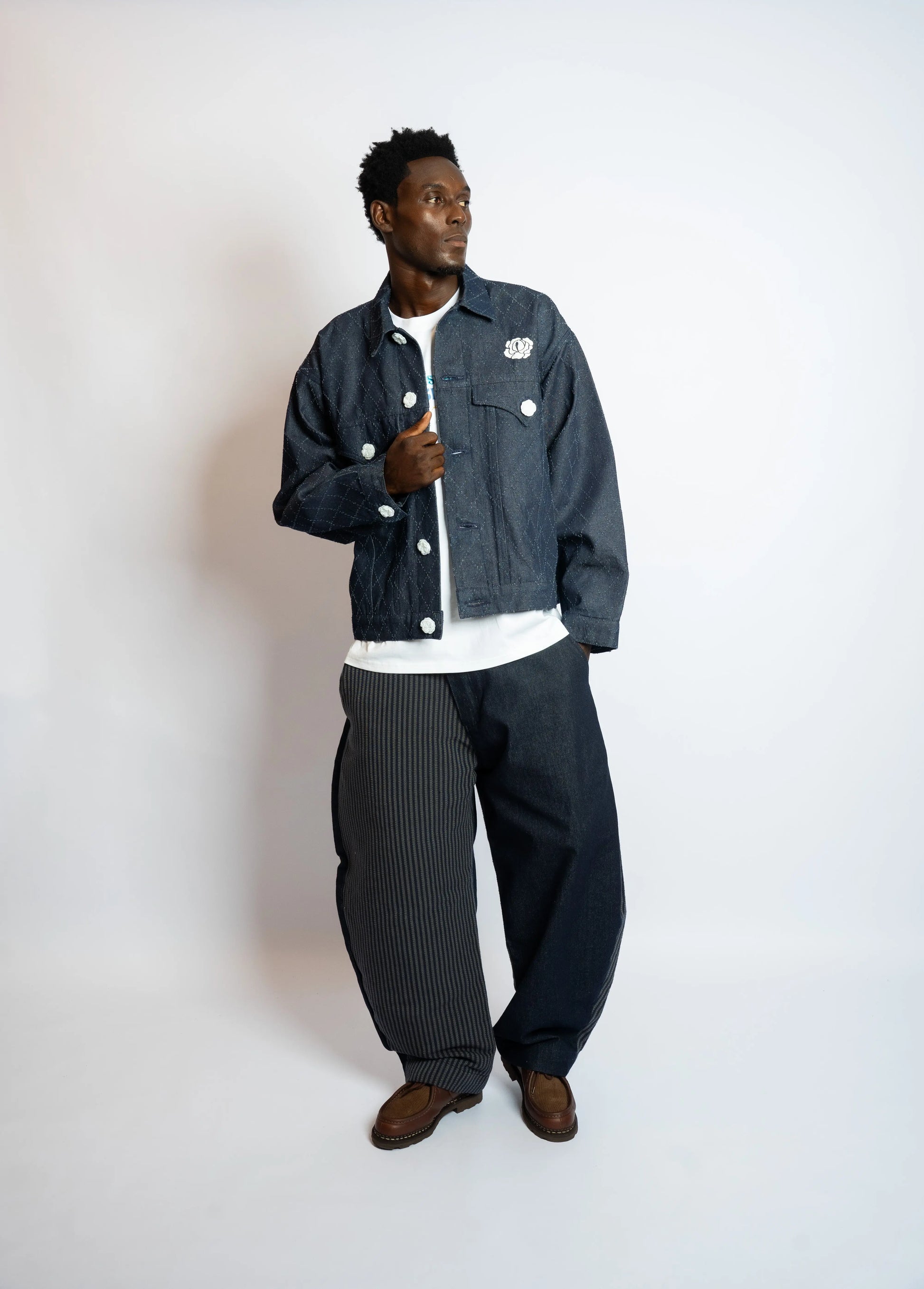 Pant Bimatière Kanvô Denim Blue rosyneclub