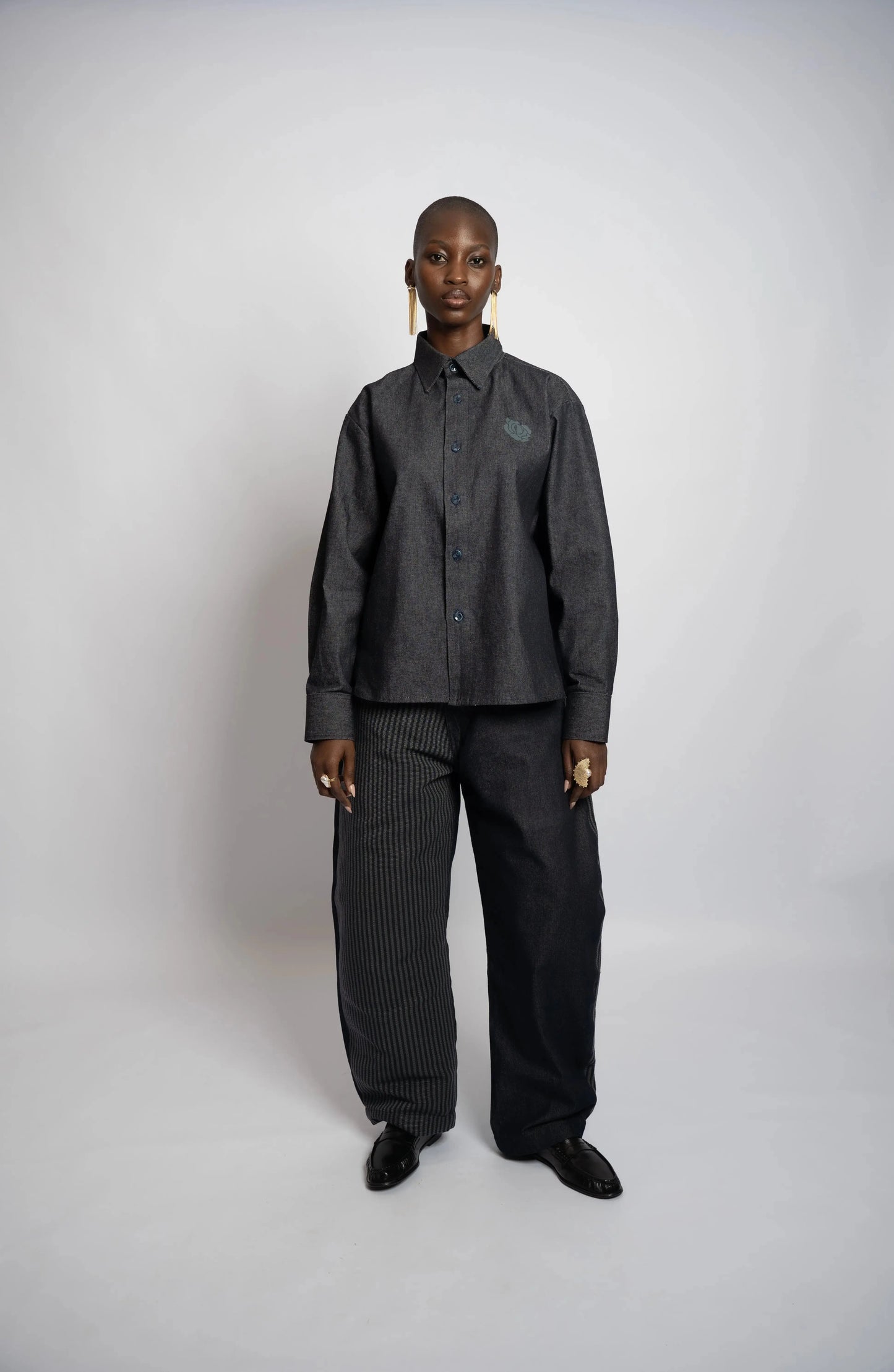 Pant Bimatière Kanvô Denim Blue rosyneclub