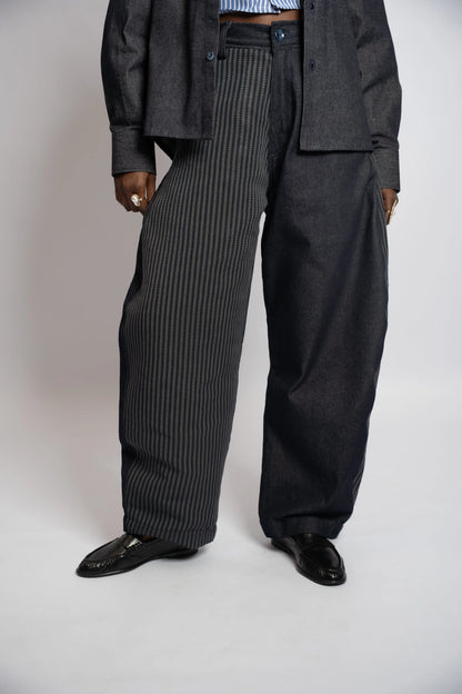 Pant Bimatière Kanvô Denim Blue rosyneclub