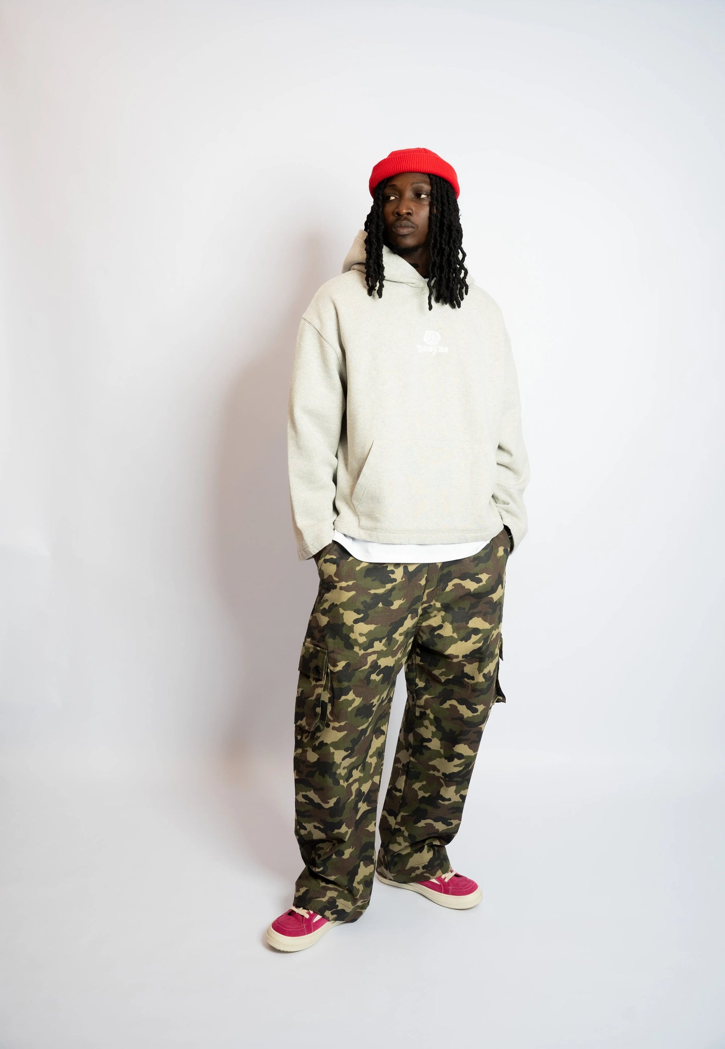 Pant Cargo Camo Army rosyneclub