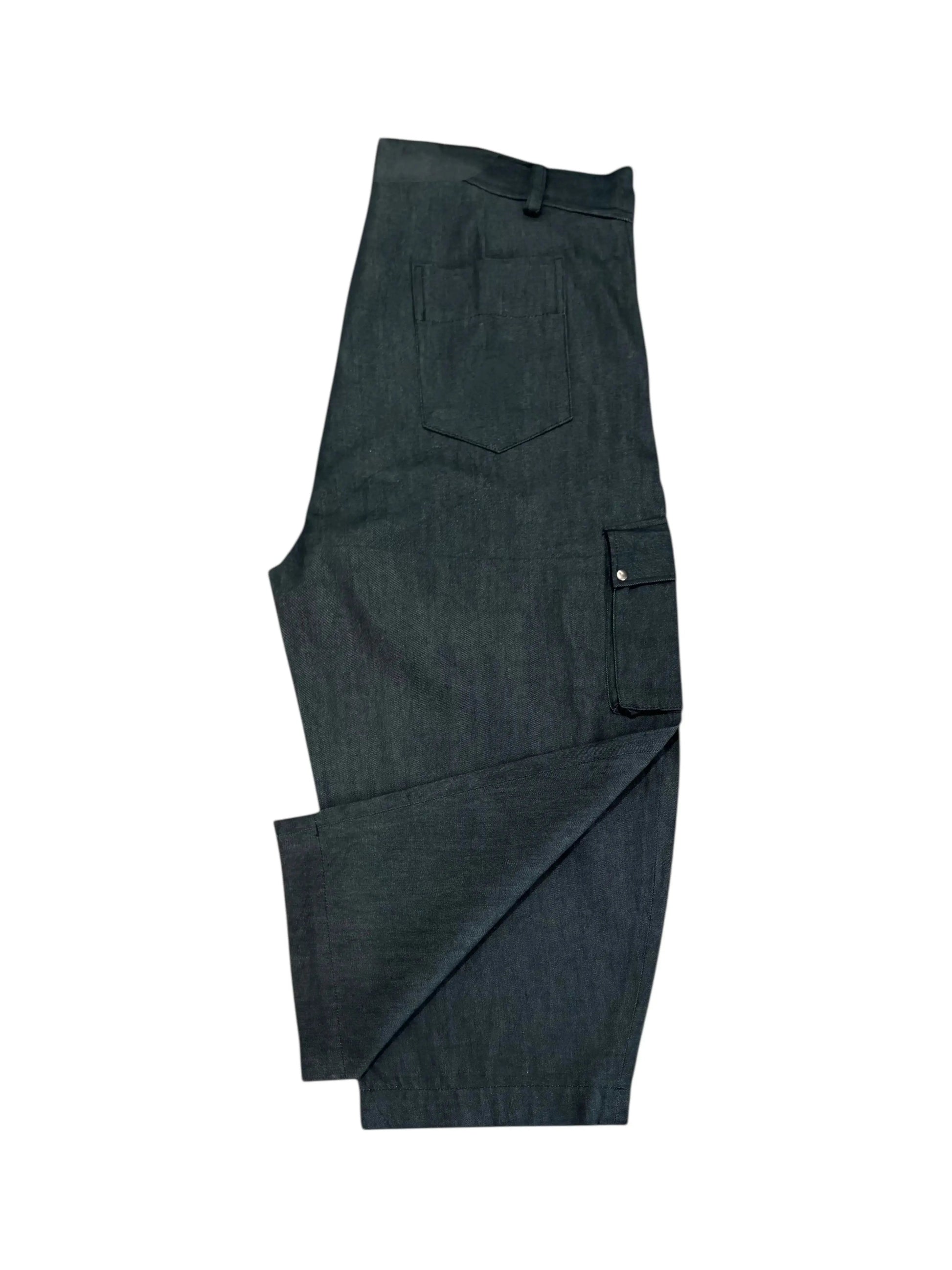 Pant Cargo Camo Dark Green rosyneclub