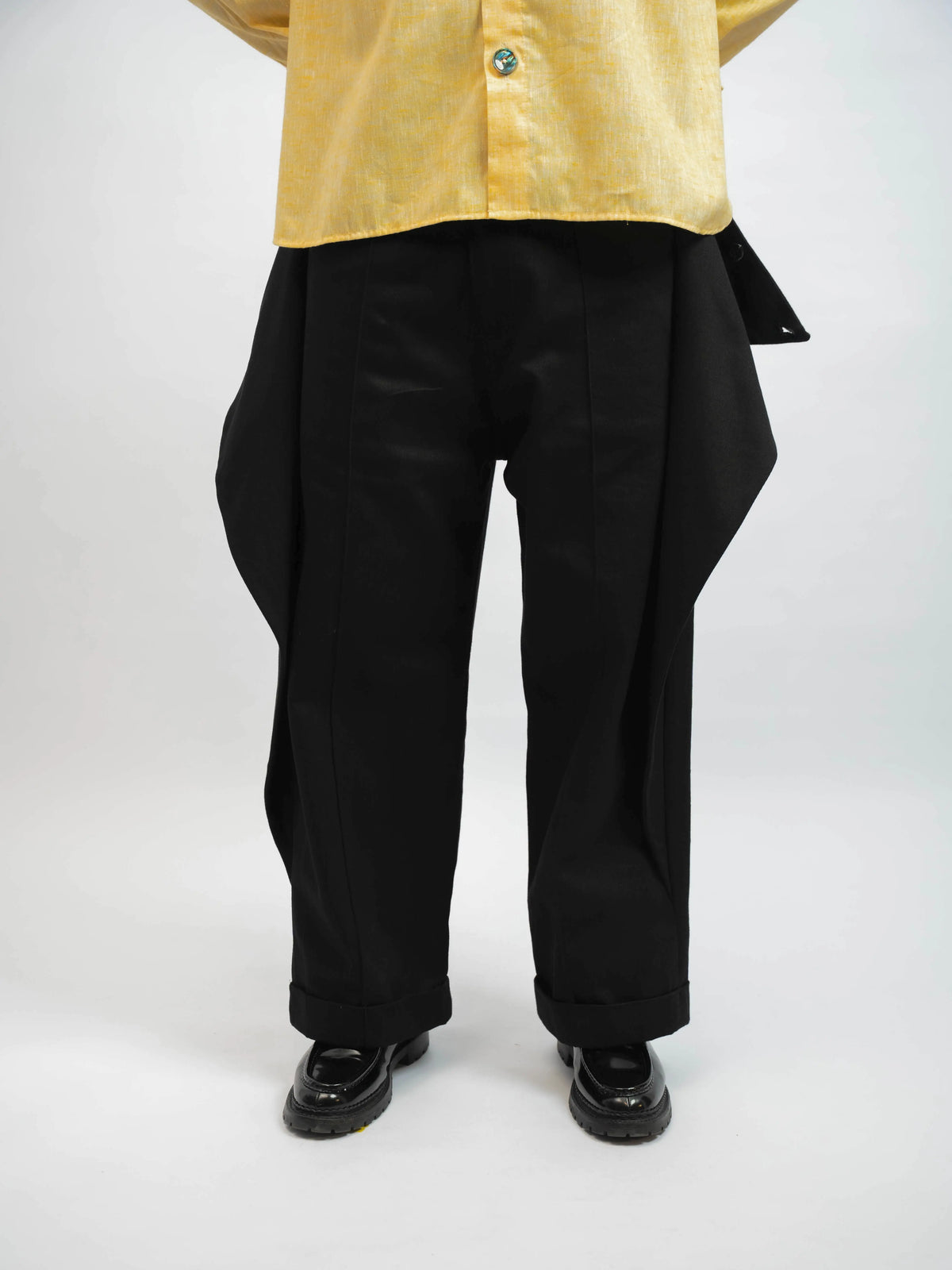 Pant Cross Denim Black/Black rosyneclub