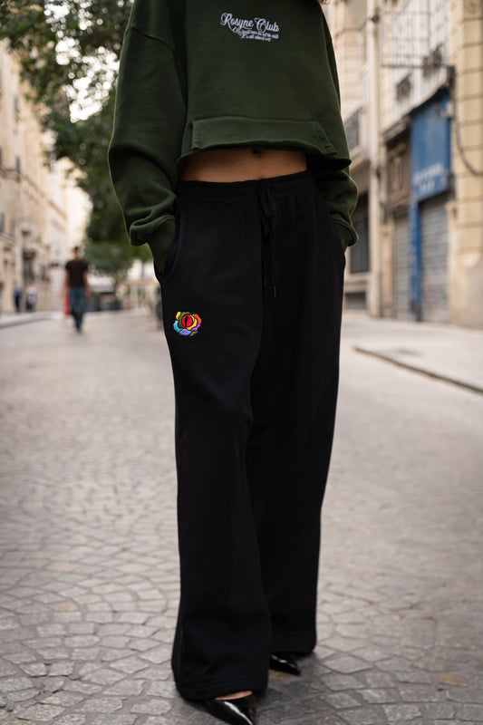 Pant Jog Rosyne Black Cauris rosyneclub